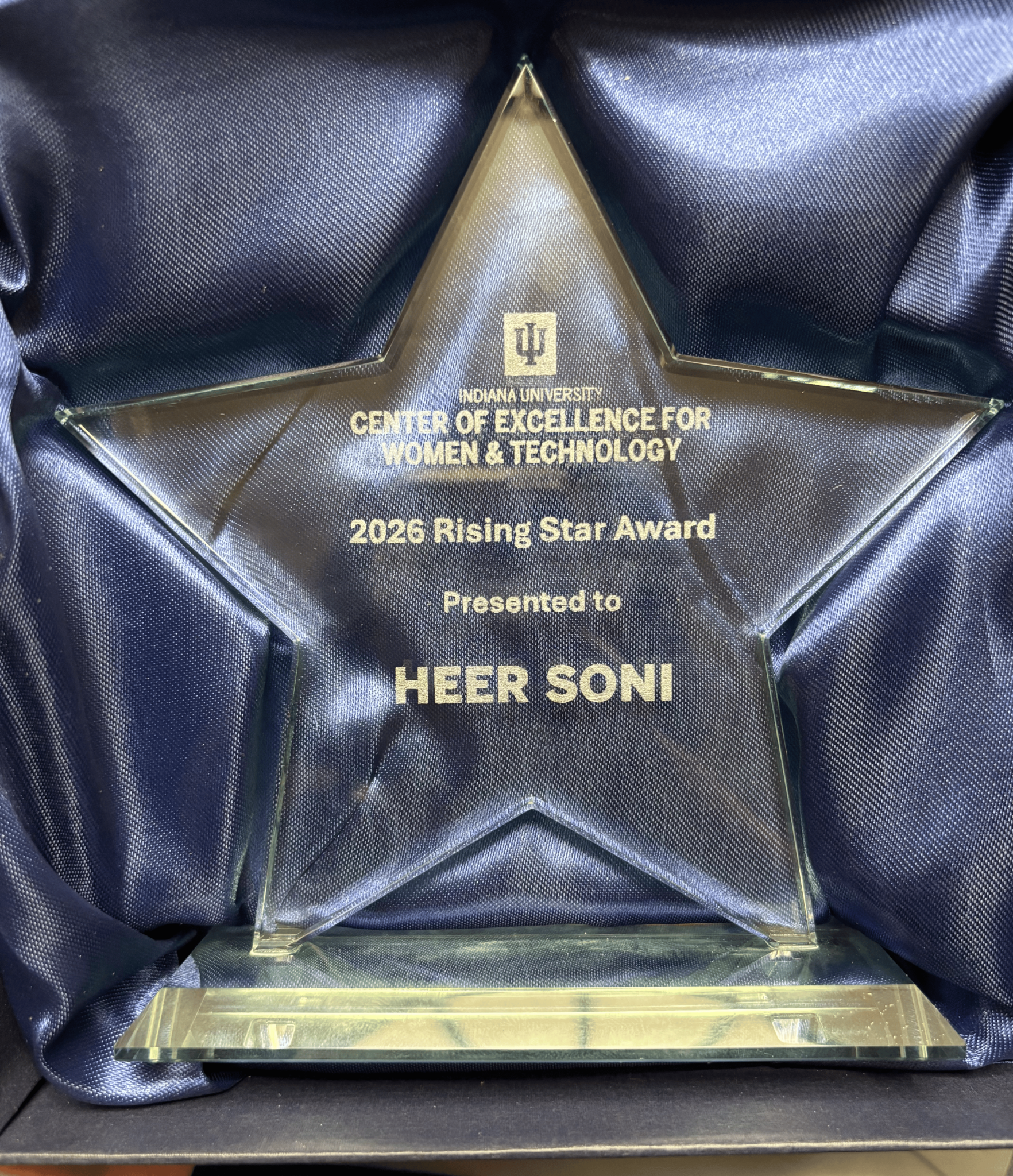 Rising Star award